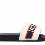 Gucci Stripe Slide White