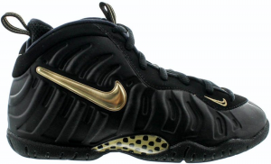 Nike Air Foamposite Pro Black Metallic Gold (PS)