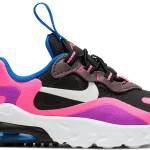 Nike Air Max 270 React Black Hyper Pink Vivid Purple (TD)