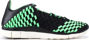 Nike Free Inneva Woven Black Poison Green