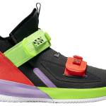 Nike LeBron Soldier 13 Thunder Grey Bright Crimson Electric Green