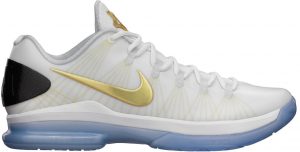 Nike KD 5 Elite+ White Gold