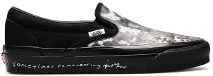 Vans Classic Slip-On LX Jim Goldberg Black Wall