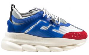 Versace Chain Reaction White Blue Red