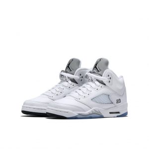 Jordan 5 Retro Metallic White 2015 (GS)