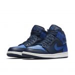 Jordan 1 Mid Obsidian Game Royal