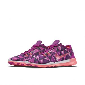 Nike Free 5.0 TR FIT 5 PRT Fuchsia Flash/Hot Lava-Fuchsia Glow-White (W)