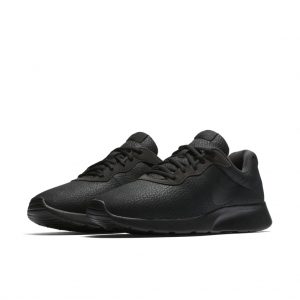 Nike Tanjun Premium Black Leather
