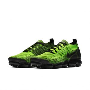 Nike Air VaporMax Flyknit 2 Volt Black