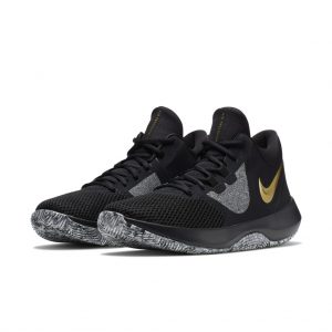 Nike Air Precision 2 Black Metallic Gold