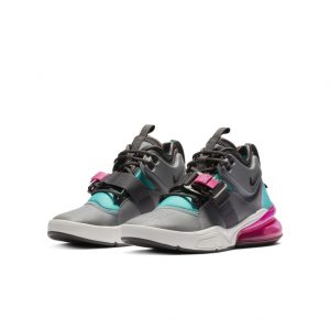 Nike Air Force 270 Cool Grey Hyper Jade (GS)