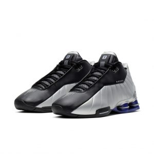Nike Shox BB4 Black Silver Lapis