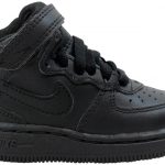 Nike Air Force 1 Mid Black Black (TD)