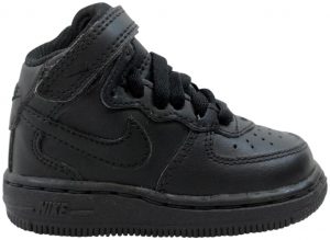 Nike Air Force 1 Mid Black Black (TD)