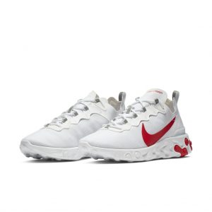 Nike React Element 55 White Red