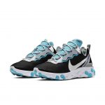 Nike React Element 55 Black Pure Platinum Teal Nebula