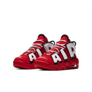 Nike Air More Uptempo University Red Black White (GS)