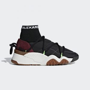 adidas AW Puff Trainer Alexander Wang Core Black Solar Green