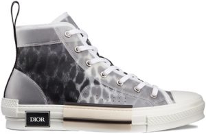 Dior B23 High Top Grey Leopard