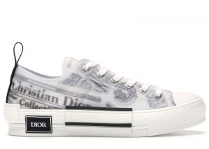 Dior B23 Low Top Daniel Asham Newspaper
