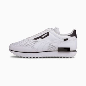 Puma Future Rider Contrast  Weiß/Schwarz (374763-01)
