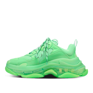 Balenciaga Triple S Soft Neon Green Clear Sole (541624W2CF13801)