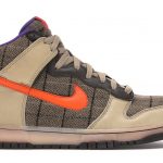 Nike Dunk High Premium Tweed Orange Blaze