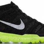 Nike Flyknit Trainer Chukka Fsb Black White Volt