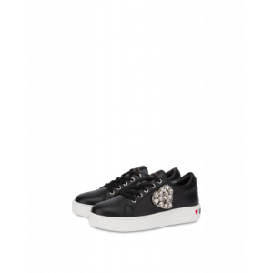 Moschino Sneakers Crystal Hearts (POLJA15013G1BIA0000)