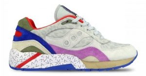 Saucony G9 Shadow 6 Pattern Recognition Grey
