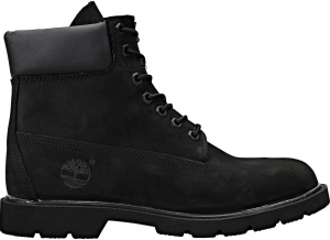 Timberland 6″ Basic Black Nubuck