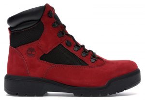 Timberland 6″ Field Boot Red Black