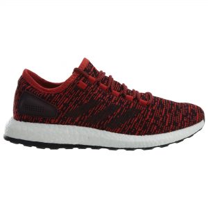 adidas Pure Boost Tactile Red Dark Burgundy-Black