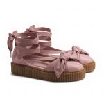Puma Bow Creeper Sandal Rihanna Fenty Silver Pink (W)