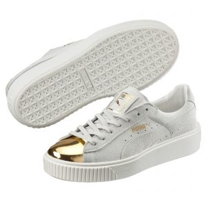 Puma Suede Platform Gold Gold  (W)
