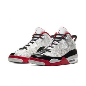 Jordan Dub Zero White Varsity Red