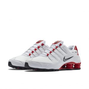 Nike Shox NZ White University Red