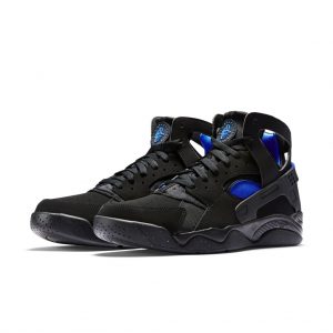 Nike Air Flight Huarache Black Lyon Blue