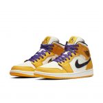 Jordan 1 Mid SE Lakers