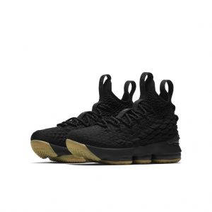 Nike LeBron 15 Black Gum (GS)