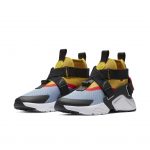 Nike Air Huarache City Aluminum Bright Citron Bright Crimson (W)