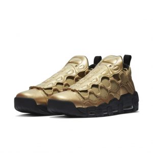 Nike Air More Money Metallic Gold Black
