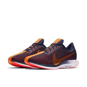 Nike Zoom Pegasus 35 Turbo Blackened Blue Orange Peel (W)