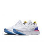 Nike Epic React Flyknit White Racer Blue Pink Blast