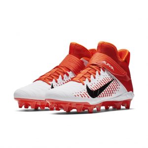 Nike Alpha Menace Pro 2 Mid White Team Orange