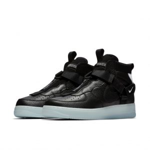 Nike Air Force 1 Mid Utility Black Half Blue