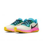 Nike Air Zoom Pegasus 36 Trail Light Orewood Brown Pink Blast Blue Lagoon (W)