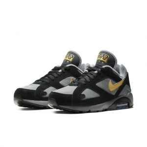 Nike Air Max 180 Cool Grey Black Wheat Gold