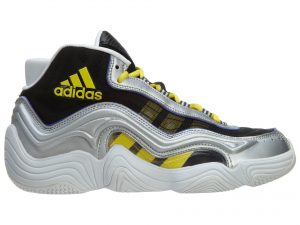adidas Crazy 2 Basketball Shoes Silver Metallic/Light Yellow/Night Flash