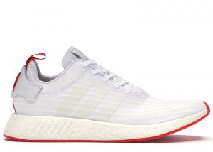 adidas NMD R2 White Core Red „Two Toned“
